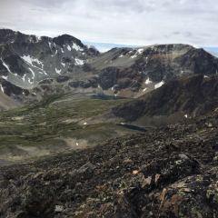View from Ridge Peak shoulder © Teresa Gagné